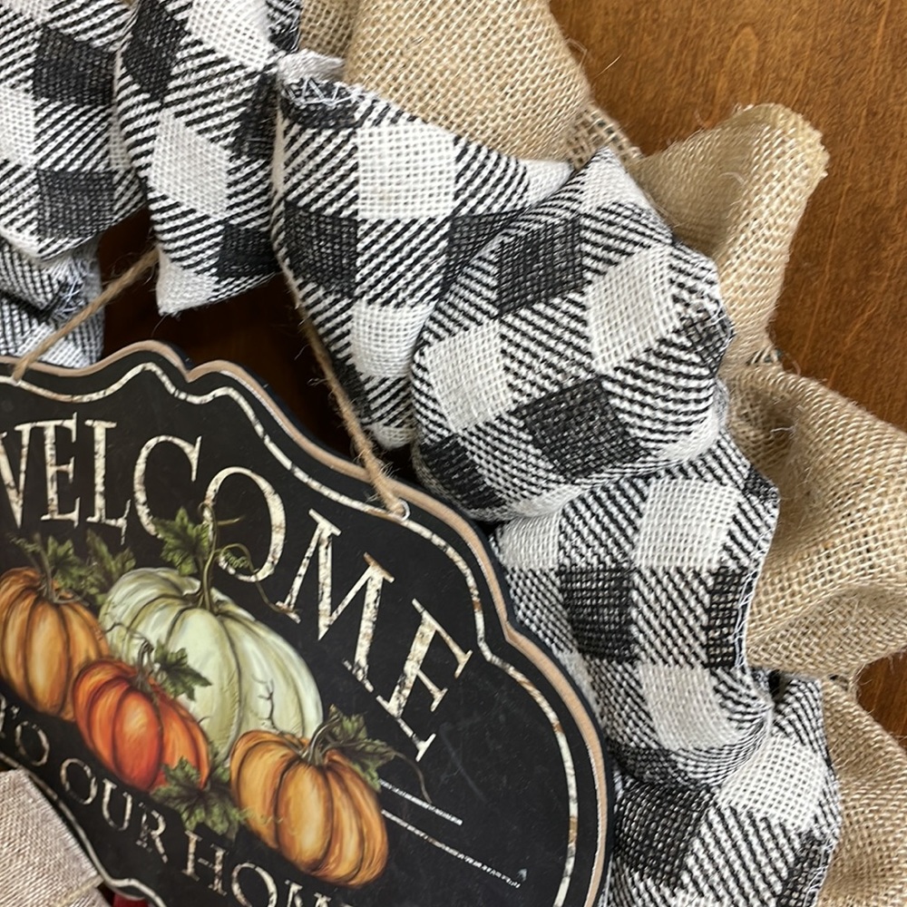 * Fall Wreath - Picture 3 of 5